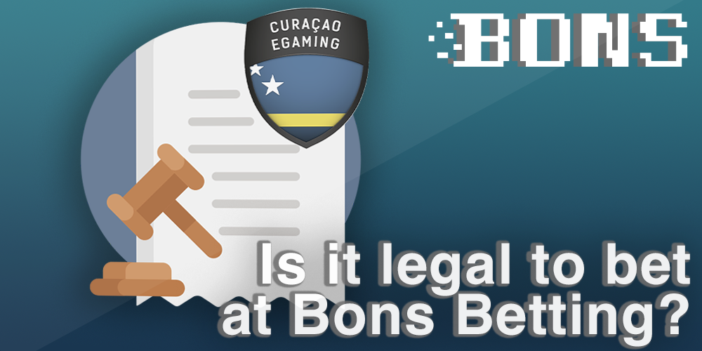 The legality of betting at Bons in India