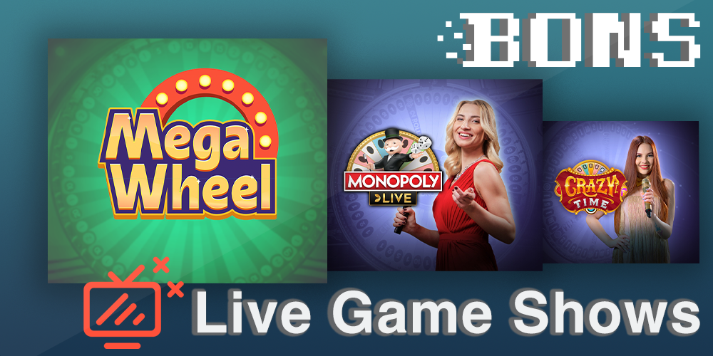Bons live game show category