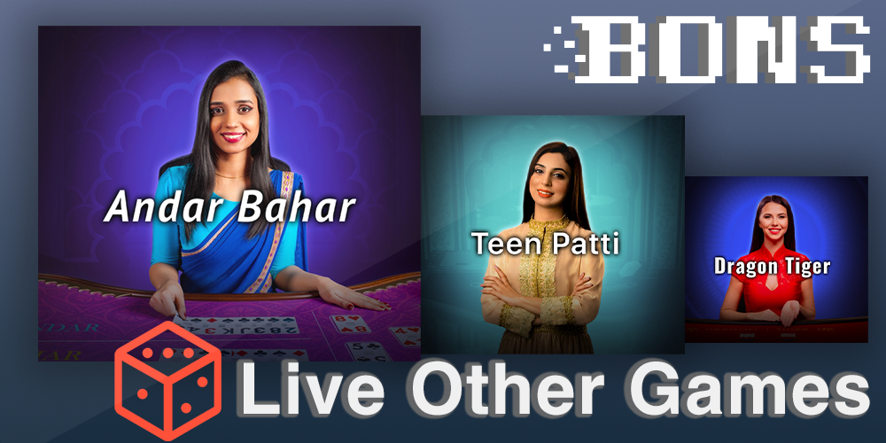 category live othe games at Bons casino