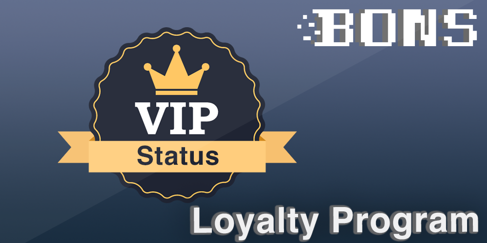 How the VIP status is calculated at Bons casino